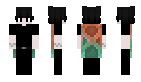 Minecraft skin Ghost_raider