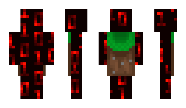 Minecraft skin IamNotCheats