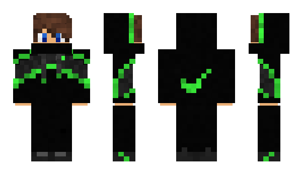 Minecraft skin ElecTroFly