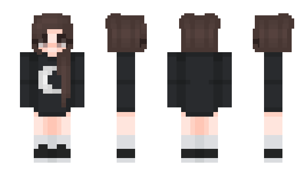 Minecraft skin Ayaka