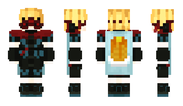 Minecraft skin THESQUIRRELLLE