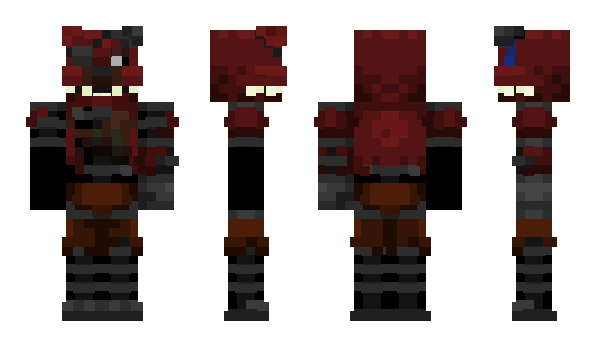 Minecraft skin PhantomFoxy