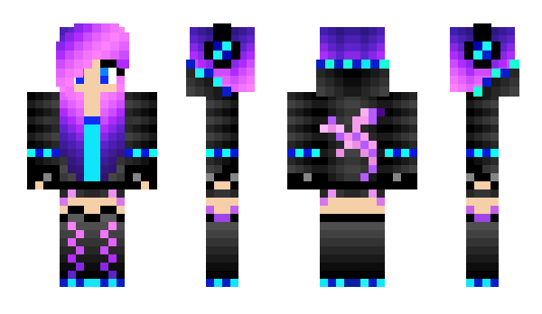 Minecraft skin Elisandra