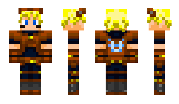 Minecraft skin Botoxel