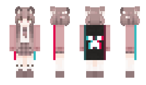 Minecraft skin Flllttkian