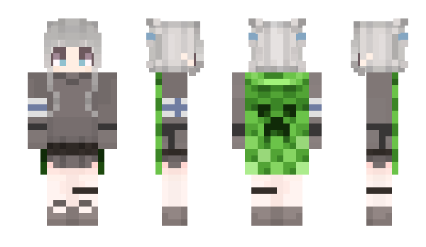 Minecraft skin LiFei