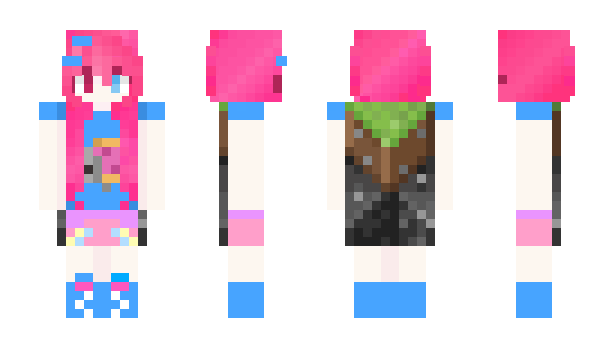 Minecraft skin Softwave_Siren