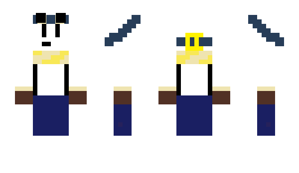 Minecraft skin markall