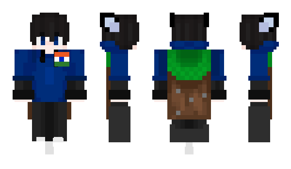 Minecraft скін по ніку Aksh_XD