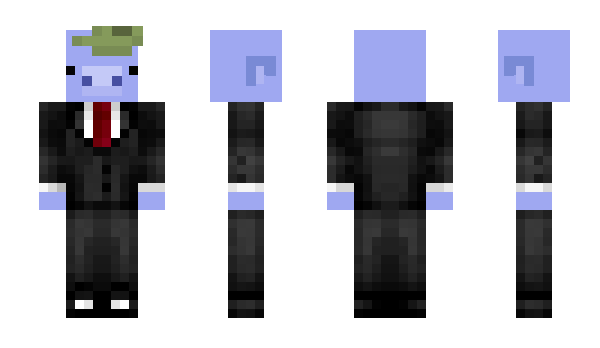 Minecraft skin Black_Tig