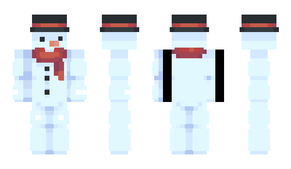 Minecraft skin Ekrand