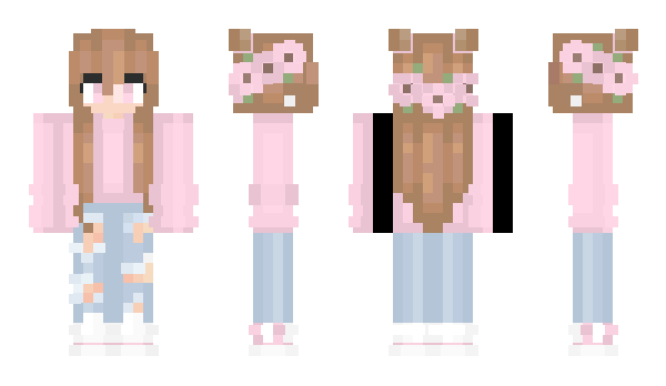 Minecraft скін по ніку Peanut102