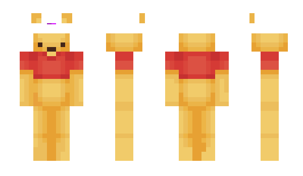 Minecraft skin Pooh0