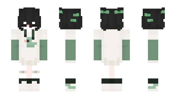 Minecraft skin Nika_chan08