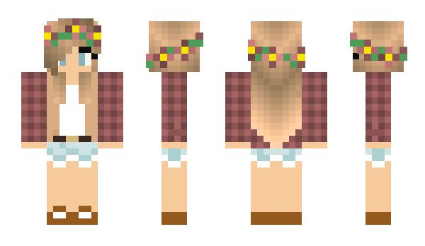 Minecraft скин по нику Liiisa