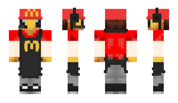 Minecraft skin frogmushroom