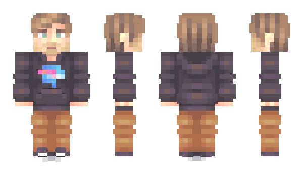 Minecraft skin Osherhidii