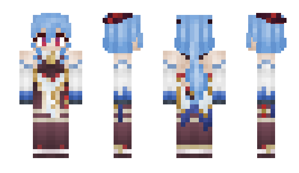 Minecraft скин по нику Qiroo