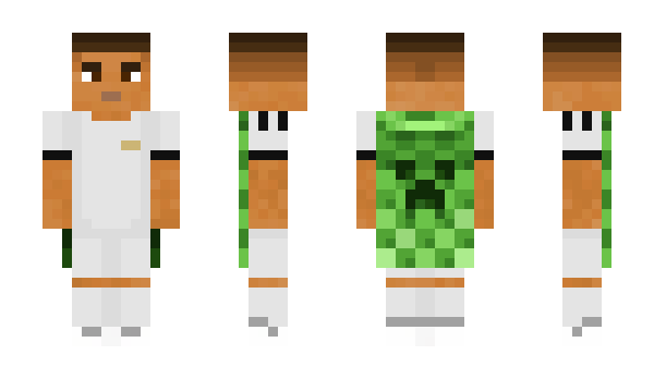 Minecraft skin commedescafu