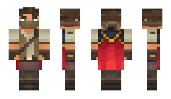 Minecraft скін по ніку Kroptop