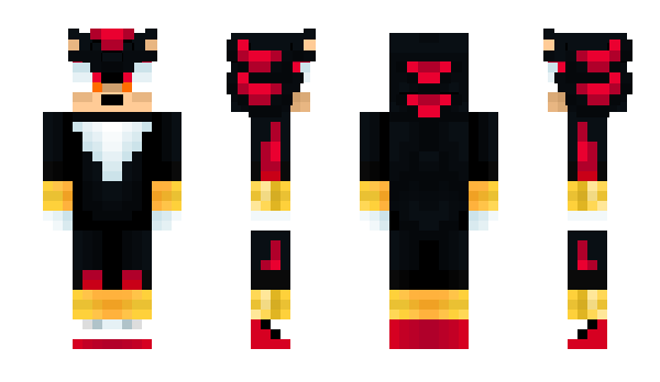 Minecraft skin GoldGooner
