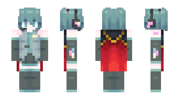 Minecraft скін по ніку Karasiquee
