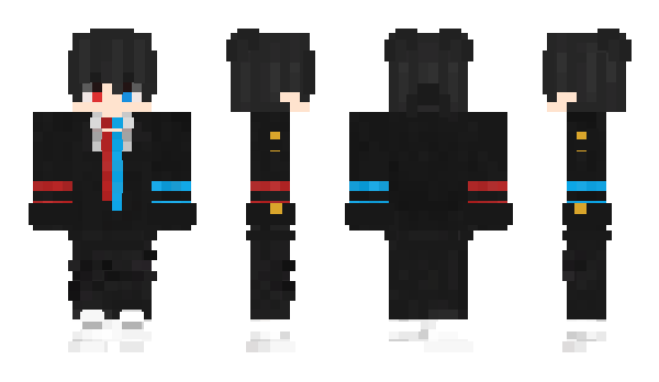 Minecraft skin MrLozix