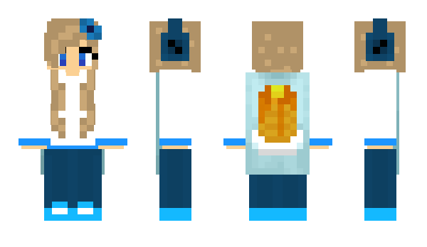 Minecraft скин по нику NathPudim