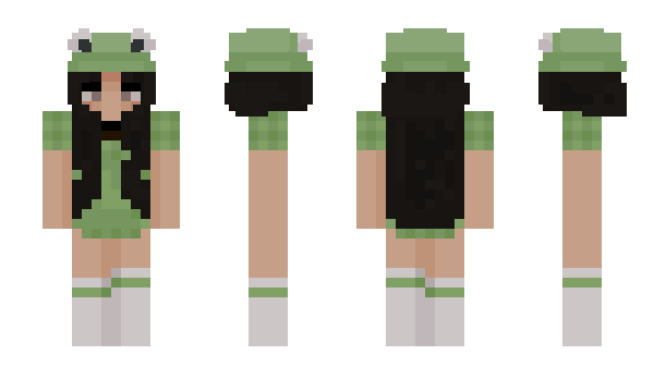 Minecraft скин по нику annye__