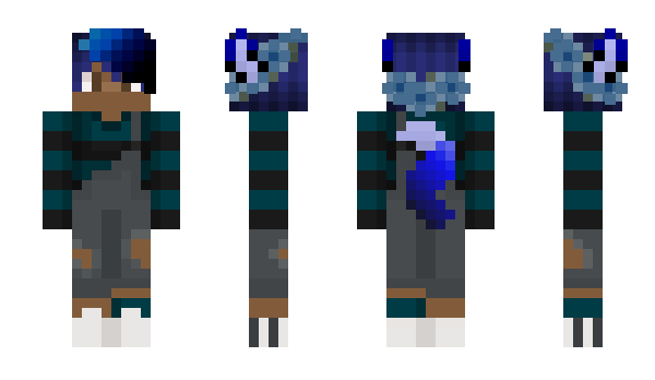 Minecraft skin BlueWolf21