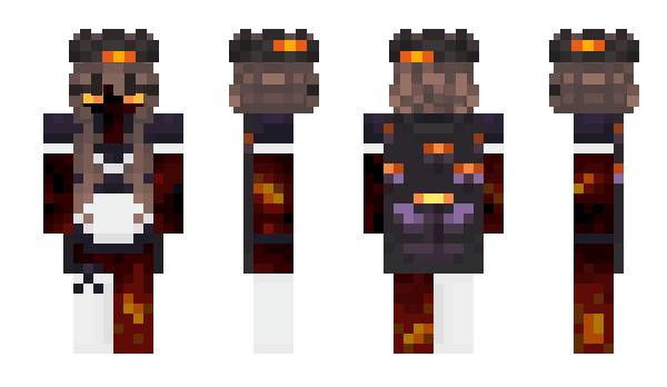 Minecraft скин по нику Magmania