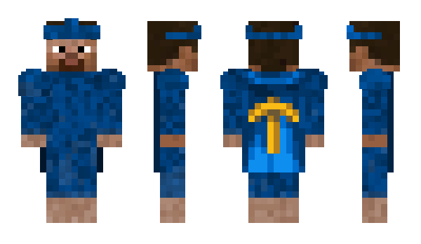 Minecraft skin bialehh