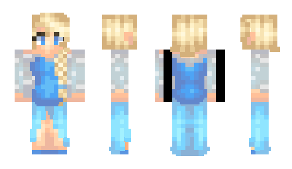 Minecraft скін по ніку princess_123