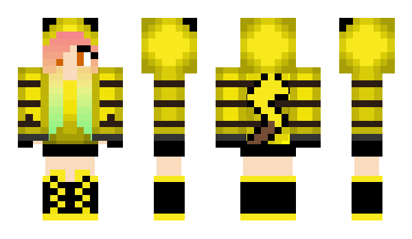 Minecraft skin Girlpro