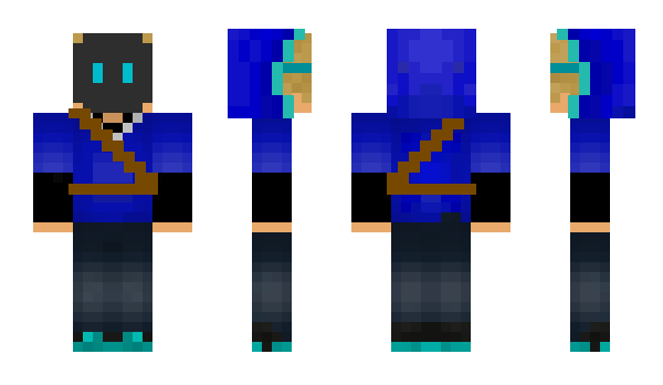 Minecraft скин по нику Haj_