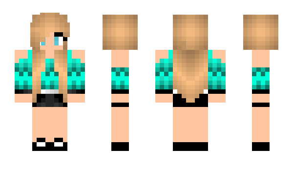 Minecraft skin Excelz2
