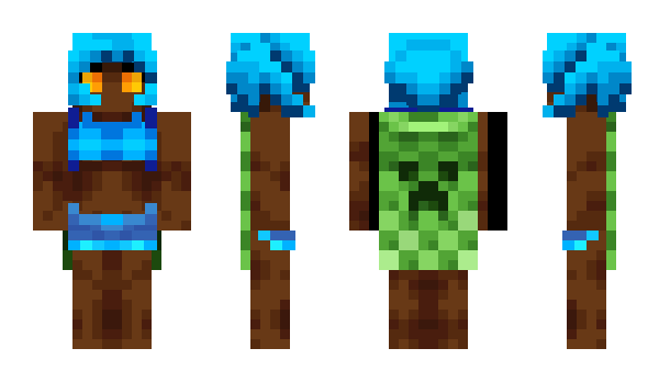 Minecraft skin Aionna