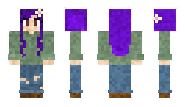 Minecraft skin pjgirl