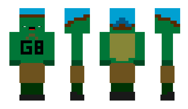 Minecraft skin GreeneBSTRD