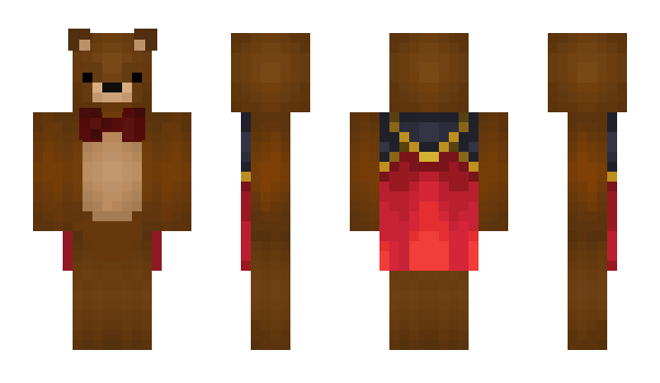 Minecraft скин по нику ummybear