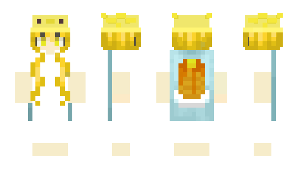 Minecraft скин по нику AxoChani