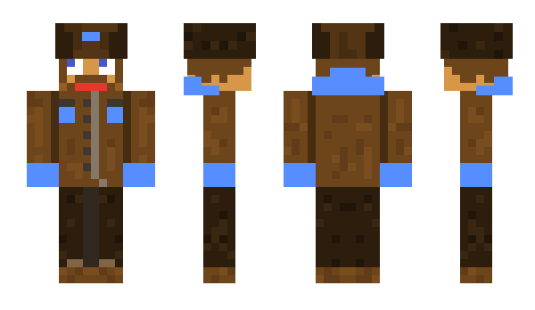 Minecraft skin RRSU