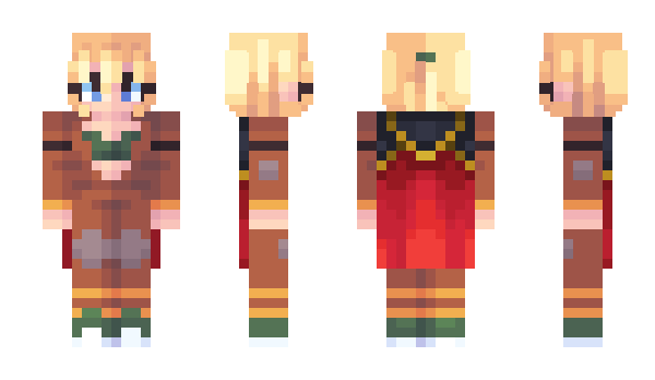 Minecraft скин по нику Azu_mie