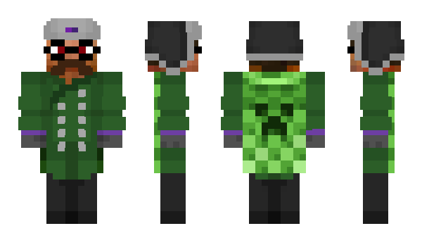 Minecraft skin dubstepka