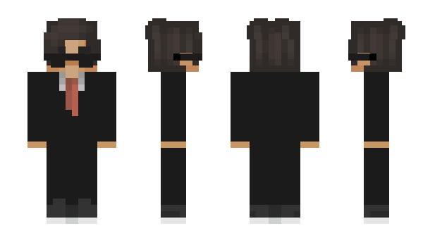 Minecraft skin Vajzy