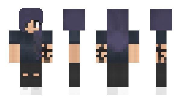 Minecraft skin Saskee