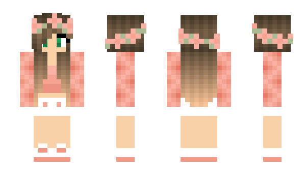 Minecraft skin zomer_love