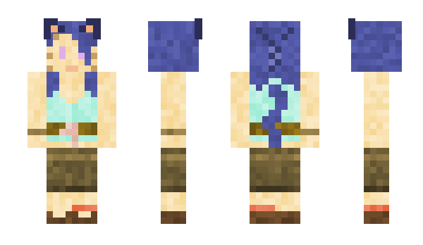 Minecraft skin cynabunxo