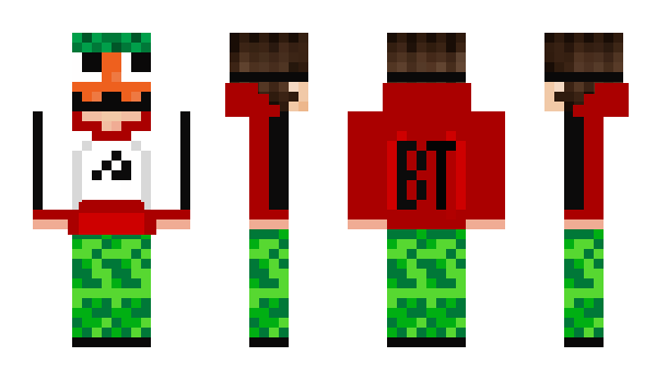 Minecraft скин по нику TonyVonBexe