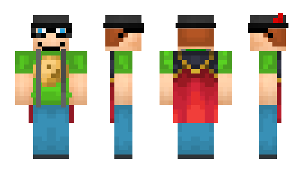 Minecraft skin SwissDart